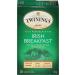 Twinings Irish Breakfast Individually Wrapped Tea Bags | Caffeinated Thick Malty Full-Bodied 100% Black Tea | 20 Count (Pack of 6) | Enjoy Hot or Iced Irish Breakfast 20 Count (Pack of 6) - Buy Online on SooperMarket.com