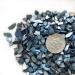 Yew & Tulip Natural Crushed Shells Chips 32oz (2 lbs) Dark Blue Mother of Pearl Mosaic Fragments - Perfect for Home D cor, Vase Filler, Crafts, Weddings - 2 lb (32 oz) Dark Blue - Buy Online on SooperMarket.com