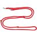Double Linen Dog Leash for Small Dogs up to 15kg | 4-Way Adjustable (2.40m 2.80m 3.50m) | Lightweight & Robust | Red - Buy Online on SooperMarket.com