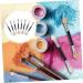 Angoily 60 Pcs Latex Eye Shadow Stick Double Sided Cosmetic H3210 7.5cmx3pcs Assorted Colorx3pcs - Buy Online on SooperMarket.com