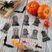 Whaline 24Pcs Halloween Cupcake Toppers 8 Designs Tombstone Graveyard Cake Toppers Scary Cupcake Decoration Table Centerpiece Sticks Appetizer Picks for Party Supplies - Buy Online on SooperMarket.com
