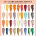 Saviland 36 Colors Acrylic Powder Set - Fall Winter Series | Nail Extension Starter Set for Salon & DIY - B4-36 Fall Colors Paradise - Buy Online on SooperMarket.com