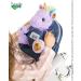 Naturally KIDS Small Unicorn Backpack for 3-4 Year Old Girls - Purple Toddler Backpack with Stuffed Animal - Perfect Gift for Girls - Includes Pockets & Reflective Logo - Buy Online on SooperMarket.com