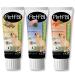Petp l dog tubes tubes tubosnack - trial set poultry salmon - without grain salt sugar - premium delicacies delicious healthy - ideal for puppies - 3x 75g dogs snack made in Germany tried: liver sausage poultry paste salmon cream 75 g (3Pack)
