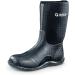 Guide Gear Men's Mid-High Bogger Waterproof Rubber Hunting Boots 5mm Neoprene Top - Size 12, Black - Buy Online on SooperMarket.com