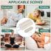 Organic Castor Oil Wrap Set for Liver Detox - Adjustable Elastic Band Ideal for Neck & Body Compression - Buy Online on SooperMarket.com