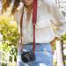 MegaGear MG1515 Sierra Series Genuine Leather Camera Strap - Brown Compact | Shoulder or Neck Strap - Buy Online on SooperMarket.com