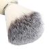 Portable White Razor Brush | Curved Handle Hairdresser Dust Brush for Easy Styling - Buy Online on SooperMarket.com