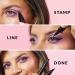The Quick Flick - Intense Black Cat Eyeliner Stamp | Water-Proof & Smudge-Proof Felt-Tip Pen | 10mm Winged Eyeliner - 2 Pens - Buy Online on SooperMarket.com