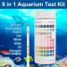 Buy Aorops 9-in-1 Aquarium Test Strips - 100 Pieces for Accurate Water Testing | Nitrate Nitrite Hardness pH & More - Ideal for Fish Tanks - Buy Online on SooperMarket.com