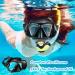 2 Pack Adult Swim Mask with Nose Cover | Anti Fog Tempered Glass Goggles for Diving Snorkeling - Buy Online on SooperMarket.com