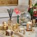 Buy Voluspa Gilt Pomander & Hinoki Candle Mini Tin (4 Oz) | 25 Hour Burn | All Natural Wicks & Coconut Wax | Vegan Friendly | International Shipping Available - Buy Online on SooperMarket.com