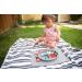 ezpz Happy Mat (Pewter) - Silicone Suction Plate for Toddlers & Preschoolers - Divided Dishwasher Safe Placemat - 24 Months - Buy Online on SooperMarket.com