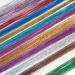 12 Colors Hair Lametta - 1800 Strands Glitter Hair Extensions for Women & Girls - 100cm Tinsel Highlights - Buy Online on SooperMarket.com