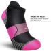 PAPLUS Compression Running Socks Women (6 Pairs) - Arch Support Ankle Athletic Socks (Mix of Colors) - Small-Medium - Buy Online on SooperMarket.com