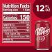 Dr Pepper Soda 12 fl oz Cans 12 Pack - Original Refreshing Beverage - Buy Online on SooperMarket.com