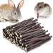 ERKOON 300g or 500g Organic Natural Apple Sticks Small Animals Molar Treats Chew Toys Apple Branch for Hamster Rabbit Bunny Guinea Pig Chinchilla Squirrel 10.5 Ounce (Pack of 1)
