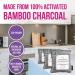Nature Fresh Premium Bamboo Charcoal Air Purifying Bag - Kid and Pet Friendly Odor Eliminator - 4 Pack 200g Grey w/White Label - Activated Charcoal by Pink Rhino Labs - Buy Online on SooperMarket.com
