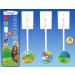 KidSwitch Lightswitch Extension for Toddlers - Laurie Berkner Edition - 3 Count - Includes 12 Themed Art Decals - Multi-Award Winning!