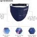 MISSION Sport Mask - Adjustable Strap for Custom Fit | Breathable & Reusable Face Cover in Navy Blue - Buy Online on SooperMarket.com