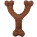 Nylabone Wishbone Dog Chew Toy for Adult Dogs - Bison Large/Giant Size | Durable Ergonomic Design | For Puppies and Adult Dogs | 1 Count - Buy Online on SooperMarket.com