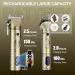Suttik Professional Hair Clippers for Men 3 in 1 Beard Trimmer/Nose Hair Trimmer/Electric Shaver Clippers and Trimmers Set USB Rechargeable Grooming Kit Mens Gifts Gold1 - Buy Online on SooperMarket.com