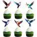 Blumomon 24-Piece Birds & Animals Cupcake Toppers - Perfect Cake Decorations for Children's Birthday Parties - Buy Online on SooperMarket.com