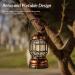 Rechargeable 1500LM Dimmable LED Camping Lantern - Waterproof Vintage Lantern for Outdoor Hiking & Emergencies - Buy Online on SooperMarket.com