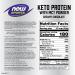Now Foods Sports Keto Protein with MCT Powder - Creamy Chocolate 1 lb | Low Carb & High Protein - Buy Online on SooperMarket.com