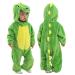 Doladola Unisex Kid's&Toddler's Costume Outfit Baby Boys Girls Flannel Animal Hooded Rompers Jumpsuit 6-12 Months Green Dinosaur
