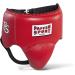 Paffen Sport PRO Mexican competition and sparring groin guard for boxing made of genuine leather red L-XL