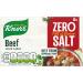 Knorr Zero Salt Beef Stock Cubes lactose- and gluten-free for delicious zero-salt beef dishes 192x 9 g - Buy Online on SooperMarket.com