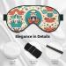 Handcrafted Father's Day Soft Sleep Eye Mask | Breathable Travel Eye Patch for Women - Perfect Relaxation Gift - Buy Online on SooperMarket.com