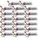 WELLVEUS 20 Pack ER6VCT 3.6V 2000mAh Battery with Small JAE Plug for Robot OTC ER6BWK67PT Battery ER6V/3.6V