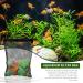 MOZEAT LENS Aquarium Filter Bag - 10 Reusable High Flow Zipper Bags for Activated Carbon & Bio-Ball - Black Network Filter Bags for Optimal Water Filtration - Buy Online on SooperMarket.com
