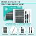 Lash Extension Kit 320Pcs - DIY Individual Lashes Clusters Bond & Seal Remover & Applicator Tool - 3040D D-Mix 9-16mm for At Home Use - Buy Online on SooperMarket.com