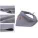 Lionet Paws Dog Bandana Headscarves - Triangular Dog Scarf Grey LL (Pack of 1) | Stylish & Comfortable Pet Accessory - Buy Online on SooperMarket.com