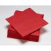 LE NAPPAGE 50 Red Airlaid Napkins - 33x33 cm FSC Certified Luxury Cellulose Wadding - International Shipping Available - Buy Online on SooperMarket.com