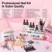 Morovan Acrylic Nail Kit with Drill - Complete Professional Set for Beginners - Glitter Acrylic Nails DIY Art - Salon-Quality Supplies - A-FOUR SEASON - Buy Online on SooperMarket.com