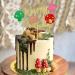 Arthsdite 1Pc Mushroom Cake Topper Mushroom Birthday Cake Decorations for Girls Boys Mushroom Snail Happy Birthday Decorations Theme Party Supplies - Buy Online on SooperMarket.com