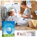 acime Sheet Laundry Detergent | Natural Washer Detergent Sheets with Scent - Multifunctional Household Cleaning Supplies Portable Liquid Less Sheets for Clothing Cotton Fabric - Buy Online on SooperMarket.com