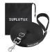 Suplutux drag line 3M for dogs with storage bags robust dog leash for large dogs and small dogs training lines with D-carabiner and grip pad black 3M