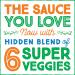 Prego Hidden Super Veggies Traditional Italian Tomato Sauce 24oz Jar - Pack of 6 | Deliciously Healthy Pasta Sauce - Buy Online on SooperMarket.com