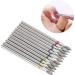 11 Piece Nail Drill Bit Set Diamond Manicure Drill Bits Professional Nail Cutter Attachment for Nails Manicure Pedicure Home Salon - Buy Online on SooperMarket.com