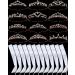 12 Blank Sashes and Tiara Set Prom Queen Satin Sashes for Pageants Rhinestone Tiara Crown White Blank Sash DIY for Birthday Wedding Beauty Pageant Prom Graduation Party Supplies (White  Rose Gold)