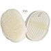 6 Pack Large Exfoliating Face Body Pad - 100% Soft Terry Cloth Loofah Sponge Scrubber Brush for Men and Women - Bath Spa and Shower - Buy Online on SooperMarket.com