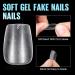 TOMICCA Extra Short Coffin Nail Tips Clear Nail Tips Natural False Nails Coffin French Acrylic Nails Artificial Nails Tips for Girls Women (240 Pcs 15 Sizes) 5.Extra Short Coffin - Buy Online on SooperMarket.com