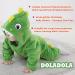Doladola Unisex Dinosaur Hooded Romper Jumpsuit for 24-30 Months | Baby Toddler Sleepsuit Outfit - Buy Online on SooperMarket.com