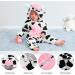 COOKY.D Unisex Winter Hooded Romper Jumpsuit - 24-30 Months Cow Print - Buy Online on SooperMarket.com