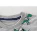 Kids Dinosaur Sweatshirt | Cotton Long Sleeve Pullover for Boys & Girls | Toddler Baby Clothes 2-3 Years Grey - Buy Online on SooperMarket.com